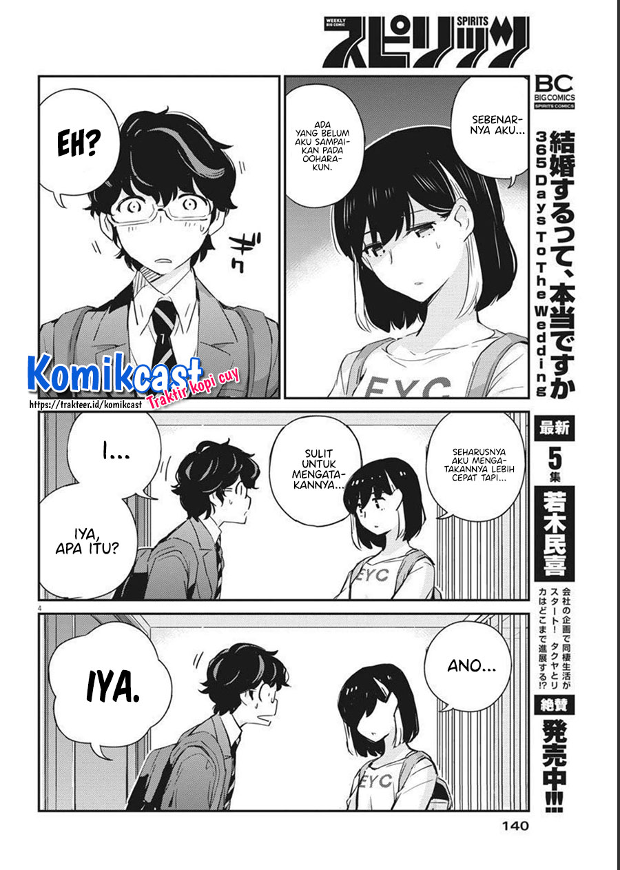 Kekkon Surutte, Hontou Desu ka? Chapter 59 Gambar 5